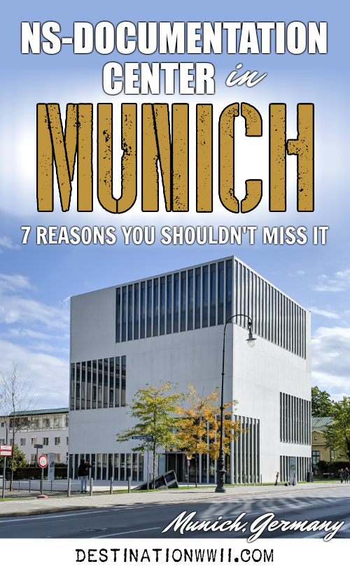 7 reasons to visit the Munich NS-documentation Center in Munich, Germany | Nazi history, Adolf Hitler headquarters, WWII history #munich #germany #thirdreich #wwiihistory #wwiitravel