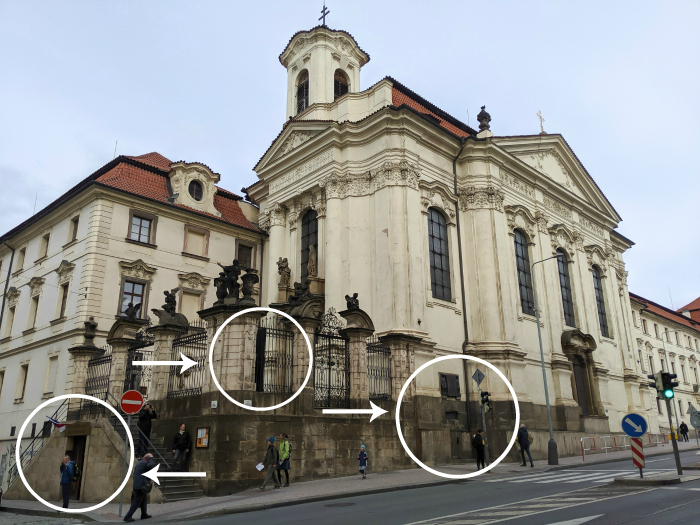 Operation Anthropoid memorial in Prague, Czech Republic (Czechia) | WWII sites in Prague | Nazi leader Reinhard Heydrich assassination | Saints Cyril and Methodius Cathedral | memorial sites