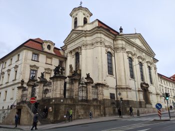 Where is the Operation Anthropoid memorial? Prague, Czech Republic (Czechia) | WWII sites in Prague | Nazi leader Reinhard Heydrich assassination | Saints Cyril and Methodius Cathedral