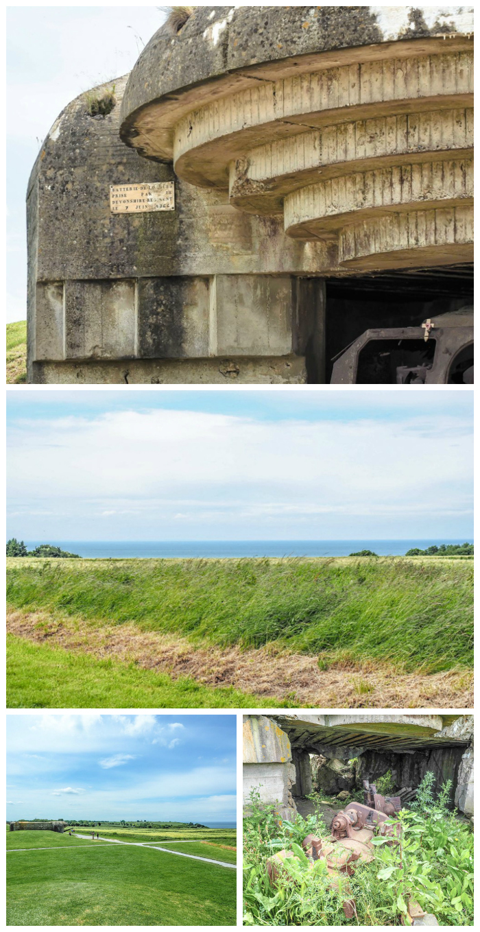 Longues-ser-mer German Battery remains | 7 of the Best D-Day Sites to Visit in Normandy If You Have Just 1 Day | Normandy, France WWII sites and World War II history | #wwii #normandy #dday #omahabeach 