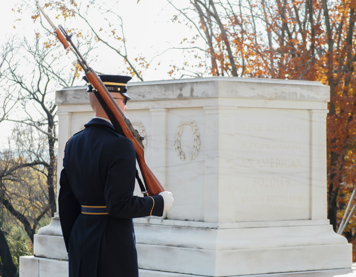 WWII Sites in Washington DC and Arlington, Virginia that you shouldn't miss | Arlington National Cemetery and the Changing of the Guard Ceremony at the Tomb of the Unknown Soldier