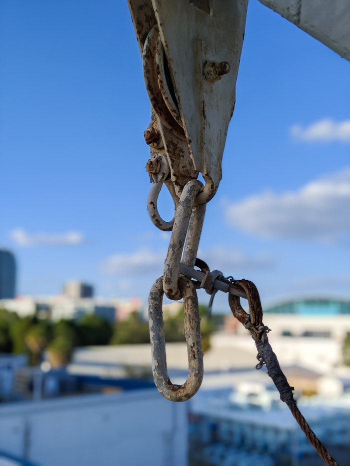chain | 9 Tips for Visiting the SS American Victory Ship and Museum in Tampa, Florida #tampa #florida #worldwarii #wwii #anchor #battleship