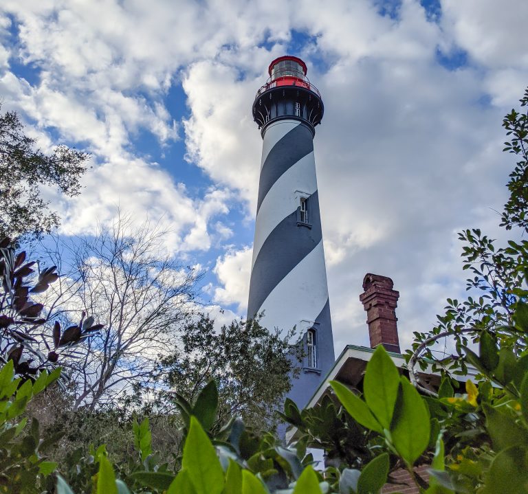 WWII Sites in St. Augustine, Florida - America's Oldest City | Flagler College, Castillo de San Marcos, World War II memorial, St. Augustine Lighthouse and Maritime Museum, Tin Pickle eatery #staugustine #ancientcity #florida #wwiitravel #destinationwwii #worldwarii