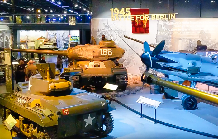 Battle for Berlin / Visiting the American Heritage Museum: All Things Related to WWII Transportation / WWII museum / WWII tanks, WWII airplanes, WWII vehicles, and more! Hudson, Massachusetts, Collings Foundation #hudsonma #massachusetts #boston #wwiimuseum #wwiitank #wwiiplane 