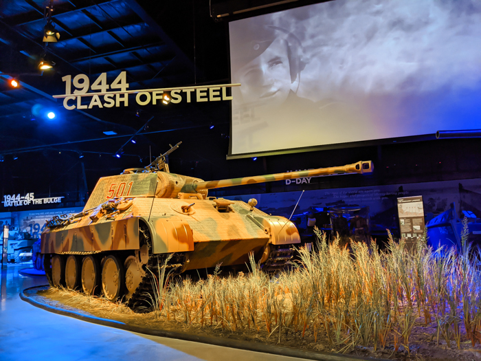Clash of Steel tank / Visiting the American Heritage Museum: All Things Related to WWII Transportation / WWII museum / WWII tanks, WWII airplanes, WWII vehicles, and more! Hudson, Massachusetts, Collings Foundation #hudsonma #massachusetts #boston #wwiimuseum #wwiitank #wwiiplane 