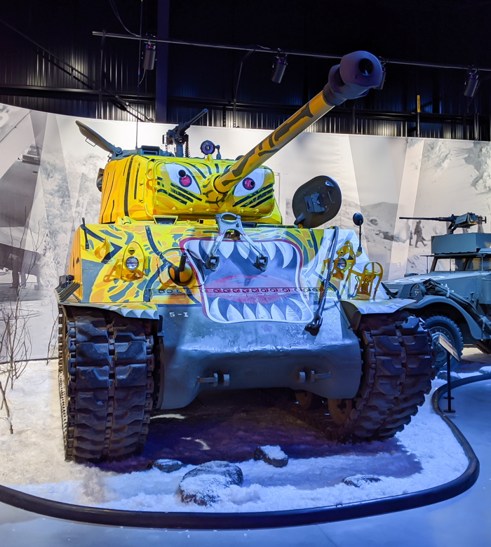 Tiger Tank from the Korean War / Visiting the American Heritage Museum: All Things Related to WWII Transportation / WWII museum / WWII tanks, WWII airplanes, WWII vehicles, and more! Hudson, Massachusetts, Collings Foundation #hudsonma #massachusetts #boston #wwiimuseum #wwiitank #wwiiplane 