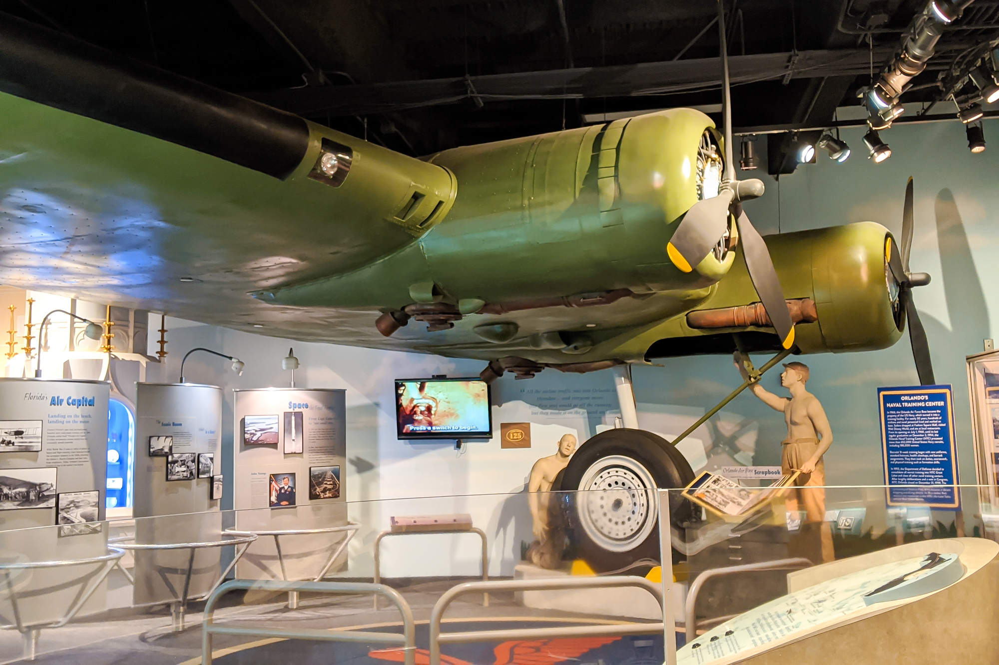 WWII Sites in Orlando Florida and Thereabouts Museums Memorials