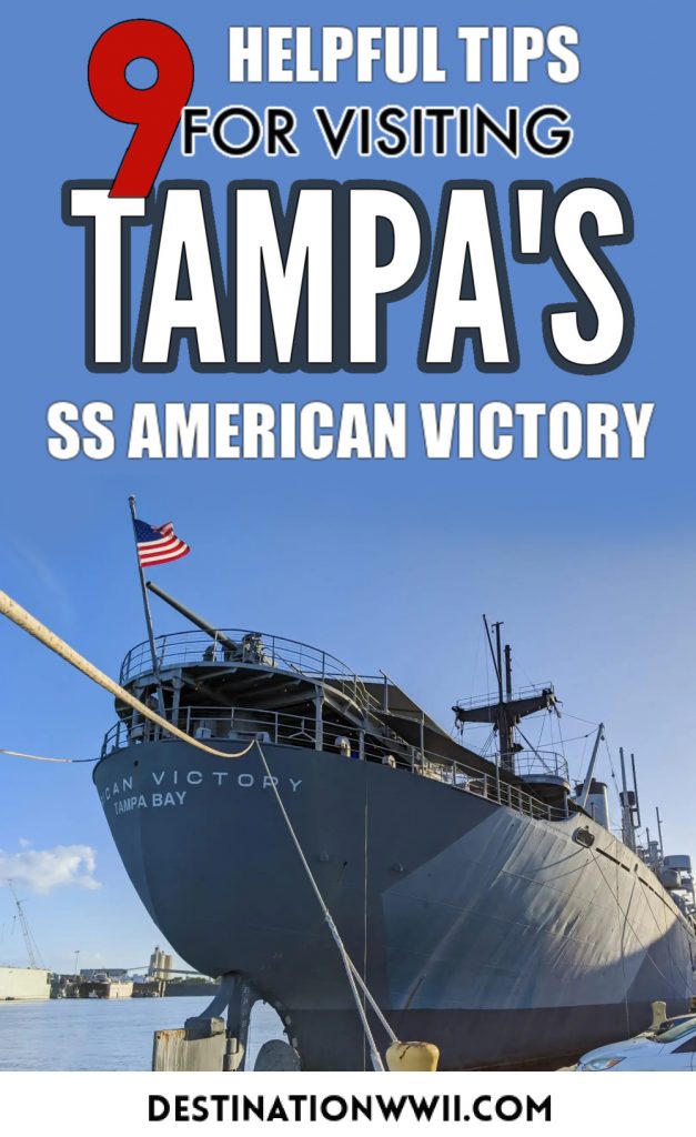 9 Tips for Visiting the SS American Victory Ship and Museum in Tampa, Florida #tampa #florida #worldwarii #wwii #anchor #battleship
