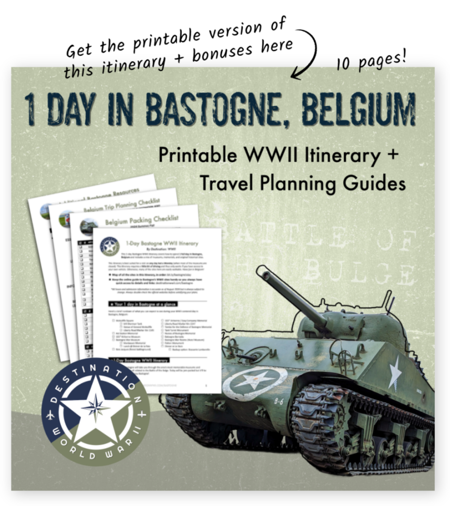 WWII sites in Bastogne, Belgium: 20 Best Museums & Memorials