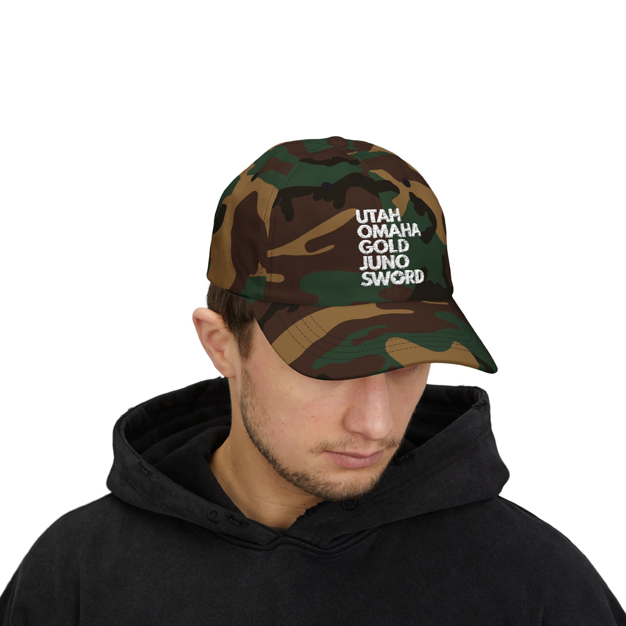 D-Day Landing Beaches Cap Spruce Camo