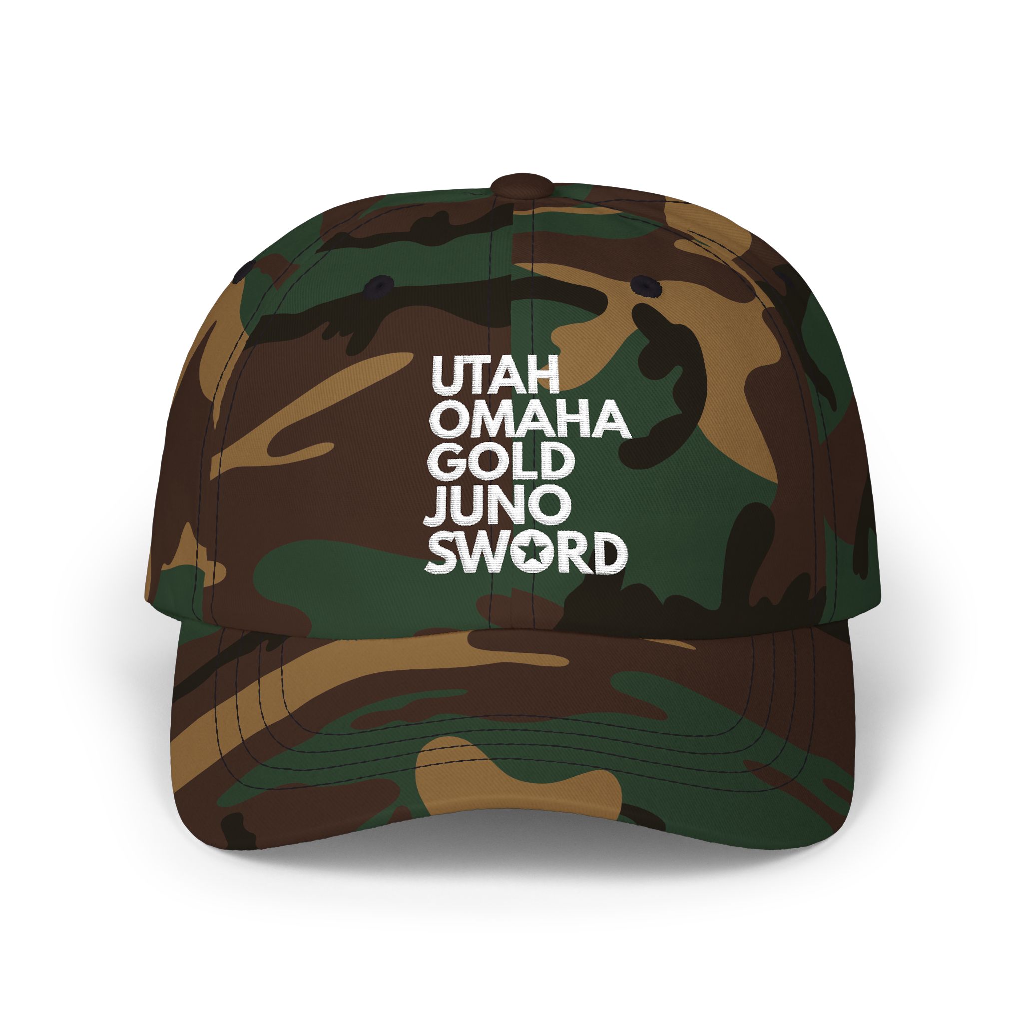 D-Day Landing Beaches Cap Spruce Camo