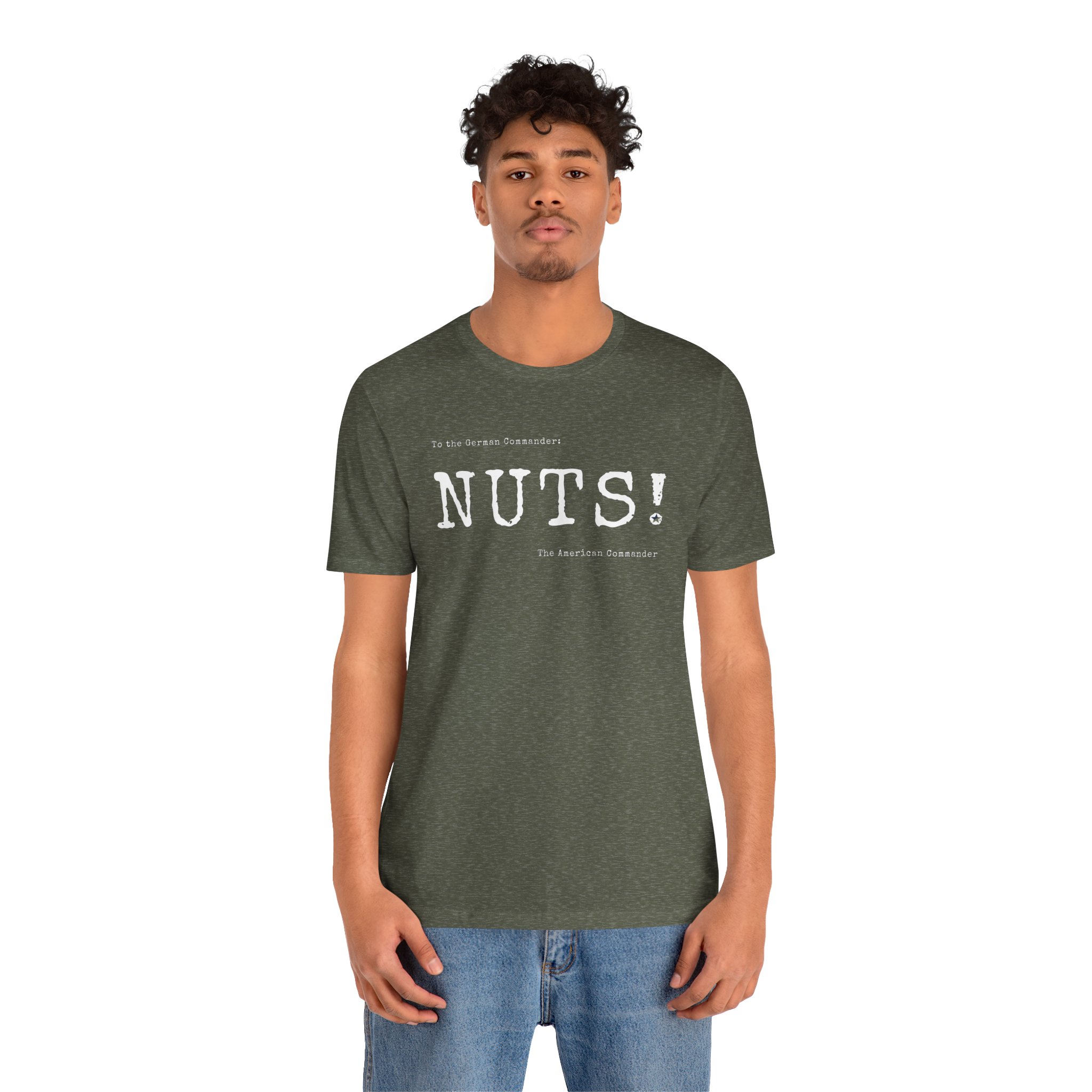 (Battle of the Bulge) Nuts! Tee – 8 Colors - Image 2