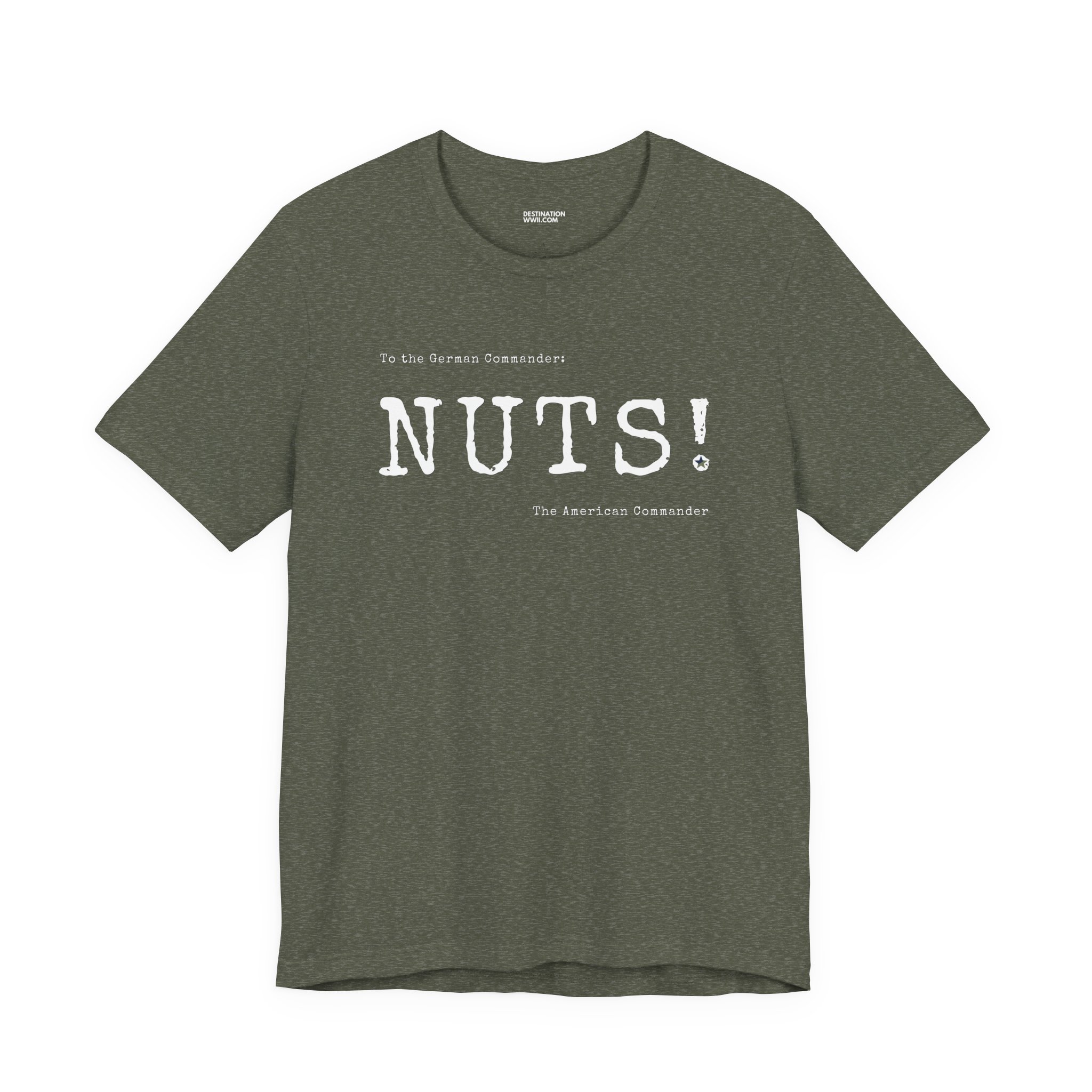 (Battle of the Bulge) Nuts! Tee – 8 Colors - Image 13