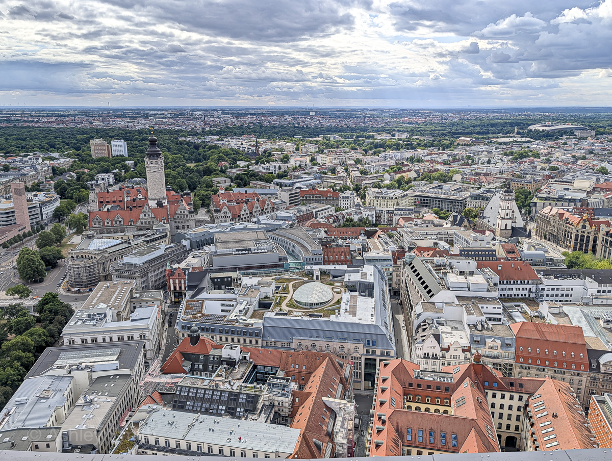 cityscape from above