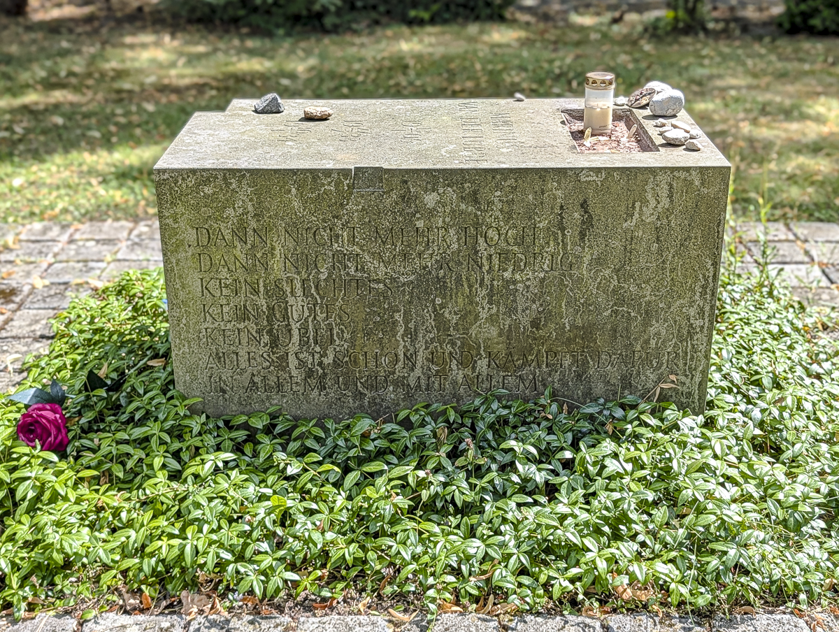 rectangular stone grave slab